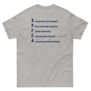 SPFEA Men's classic tee with back print