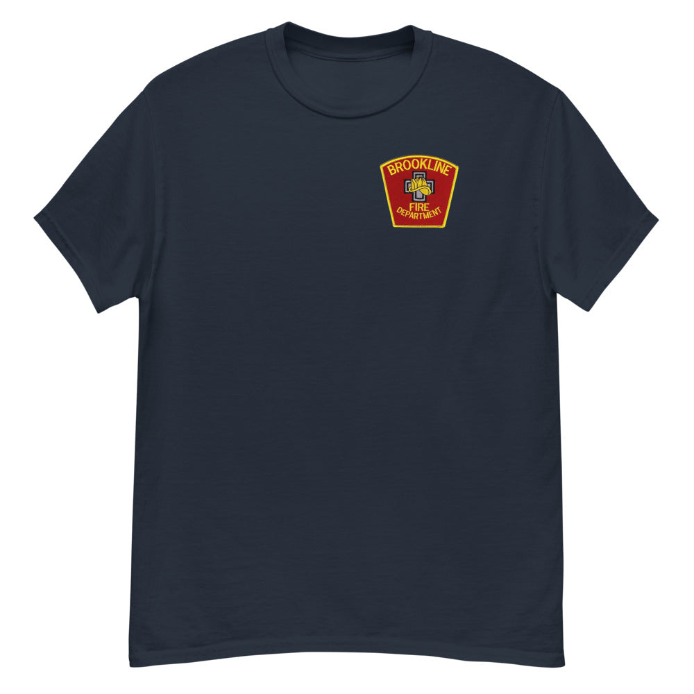 Brookline Fire Men's heavyweight tee