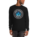 Camiseta de manga larga para hombre de lacrosse de NJ Heat
