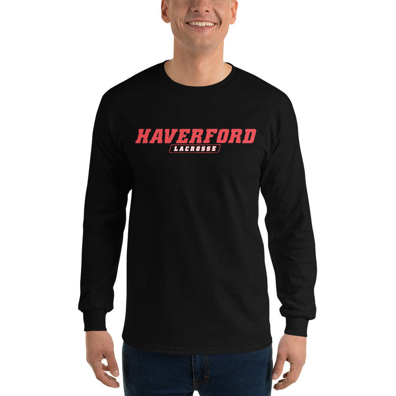 Haverford Men’s Lacrosse Long Sleeve Shirt-black