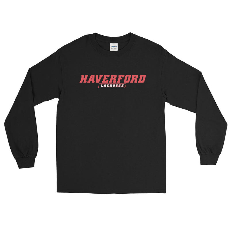 Haverford Men’s Lacrosse Long Sleeve Shirt-black