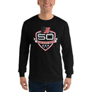 Haverford Men's Lacrosse Long Sleeve Shirt-black50years