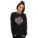 Haverford Men's Lacrosse Long Sleeve Shirt-black50years