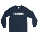 Hermits Alumni Men’s Long Sleeve Shirt-Navy