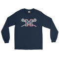Camiseta de manga larga para hombre de la escuela secundaria Mendham Girls Lacrosse