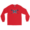 Camiseta de manga larga para hombre de la escuela secundaria Mendham Girls Lacrosse
