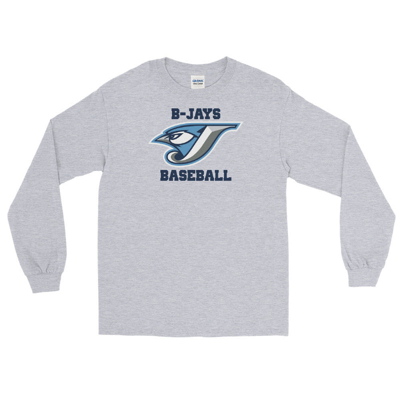 B-Jays Baseball Men’s Long Sleeve Shirt Logo 2