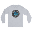 Camiseta de manga larga para hombre de lacrosse de NJ Heat