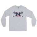 Camiseta de manga larga para hombre de la escuela secundaria Mendham Girls Lacrosse