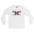 Camiseta de manga larga para hombre de la escuela secundaria Mendham Girls Lacrosse