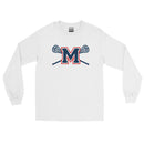 Camiseta de manga larga para hombre de la escuela secundaria Mendham Girls Lacrosse