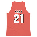 Camiseta sin mangas de algodón prémium para hombre de RTTC (personalización)