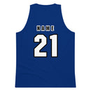 Camiseta sin mangas de algodón prémium para hombre de RTTC (personalización)