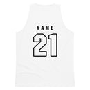 Camiseta sin mangas de algodón prémium para hombre de RTTC (personalización)