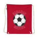 Saranac Soccer Organic cotton drawstring bag