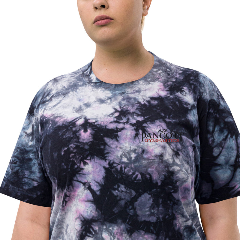 Camiseta tie-dye de gran tamaño de AJS