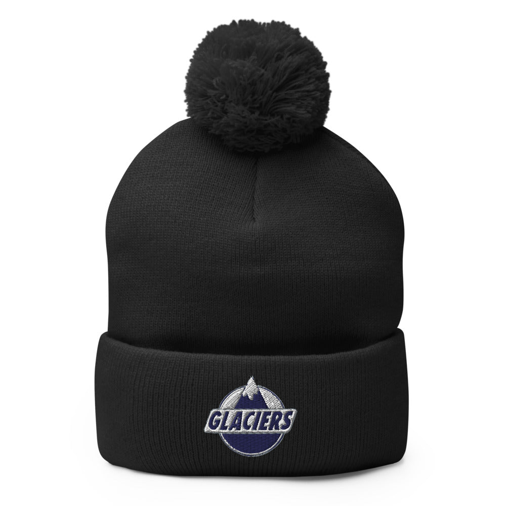 Glaciers Pom-Pom Beanie