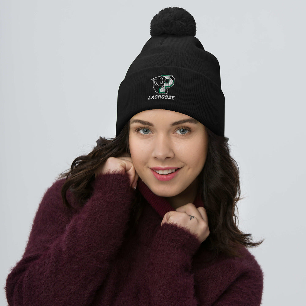 Palmer Panthers Pom-Pom Beanie