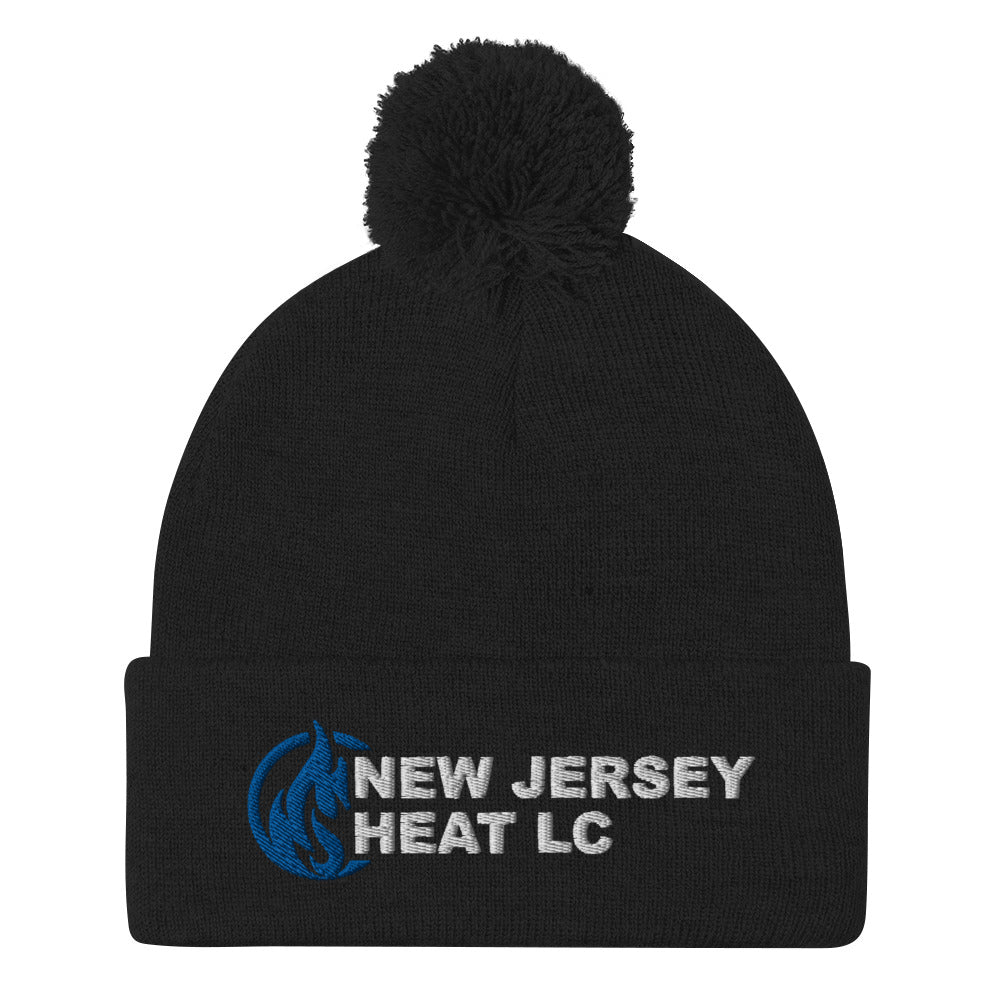 NJ Heat Lacrosse Pom-Pom Beanie