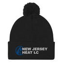 NJ Heat Lacrosse Pom-Pom Beanie