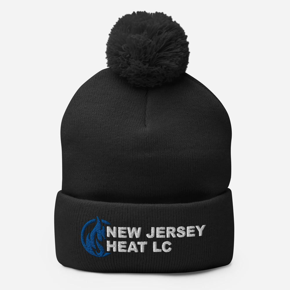 NJ Heat Lacrosse Pom-Pom Beanie