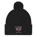 St. Lawrence Cheer Pom-Pom Beanie