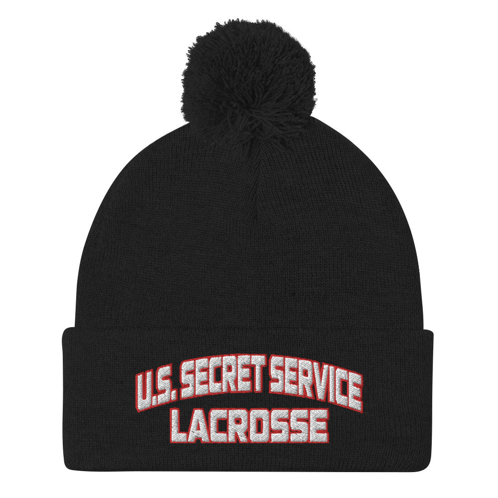 Gorro con pompón de la USSS Lacrosse