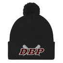 DBP Lacrosse Pom-Pom Beanie