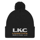 Gorro con pompón de LKC
