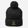 SPCYO baseball Pom-Pom Beanie