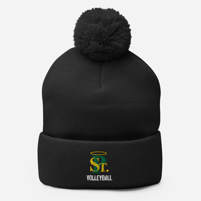 SPCYO Volleyball Pom-Pom Beanie