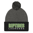 Margate Riptides Lacrosse Pom-Pom Beanie