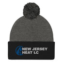 NJ Heat Lacrosse Pom-Pom Beanie