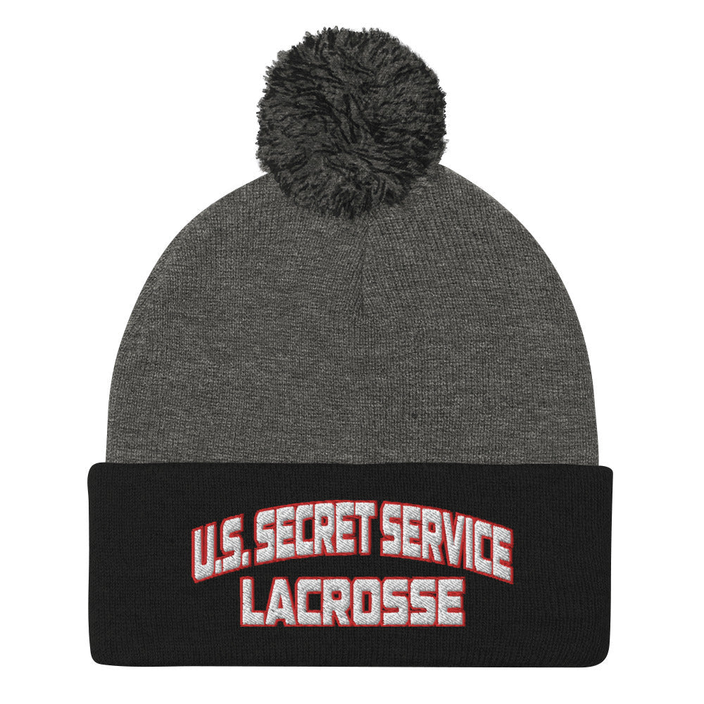 Gorro con pompón de la USSS Lacrosse