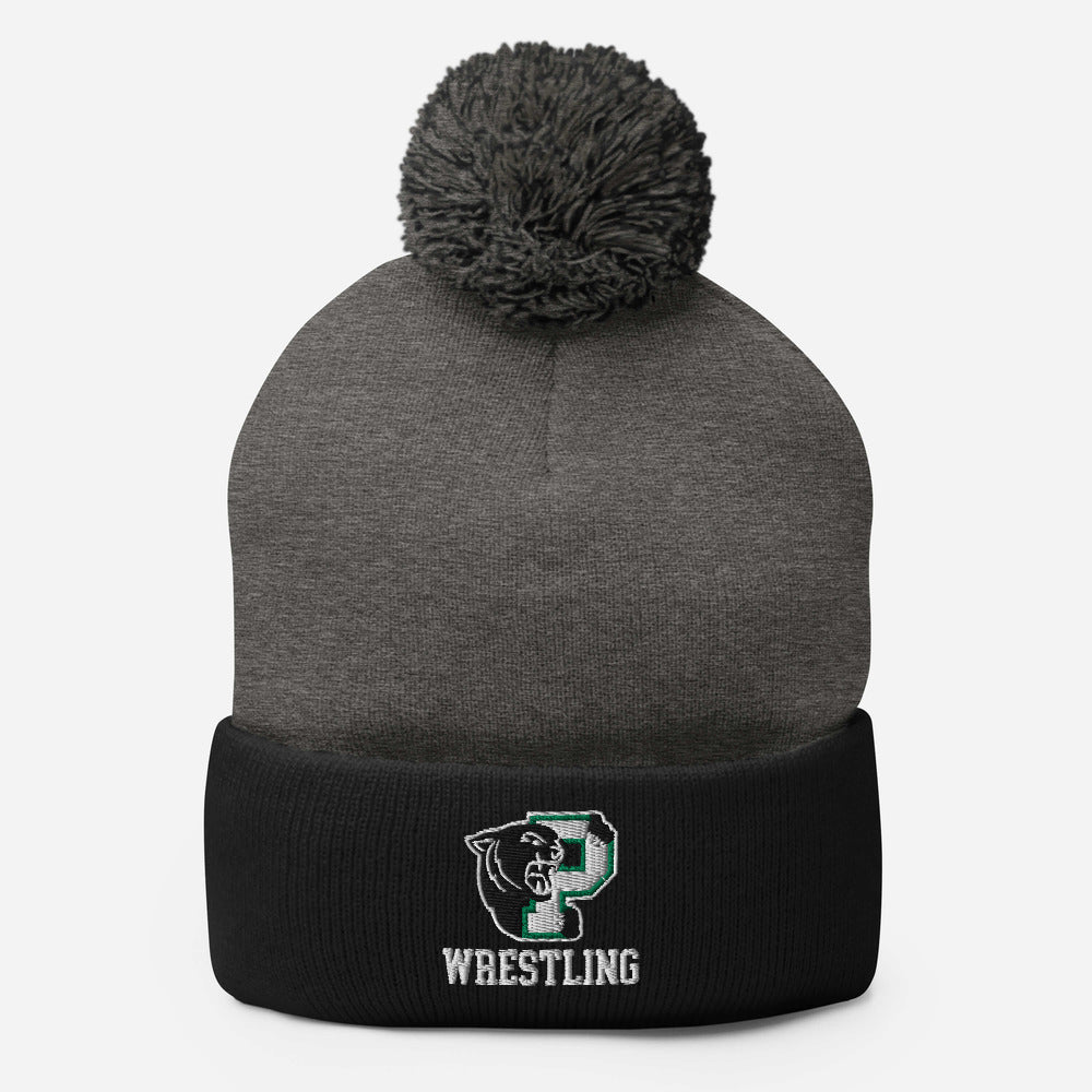 Palmer Wrestling Pom-Pom Beanie