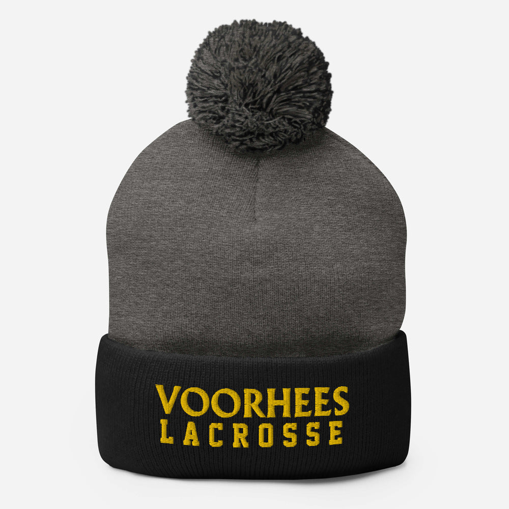 VHS Pom-Pom Beanie