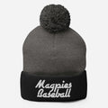 Magpies Pom-Pom Beanie