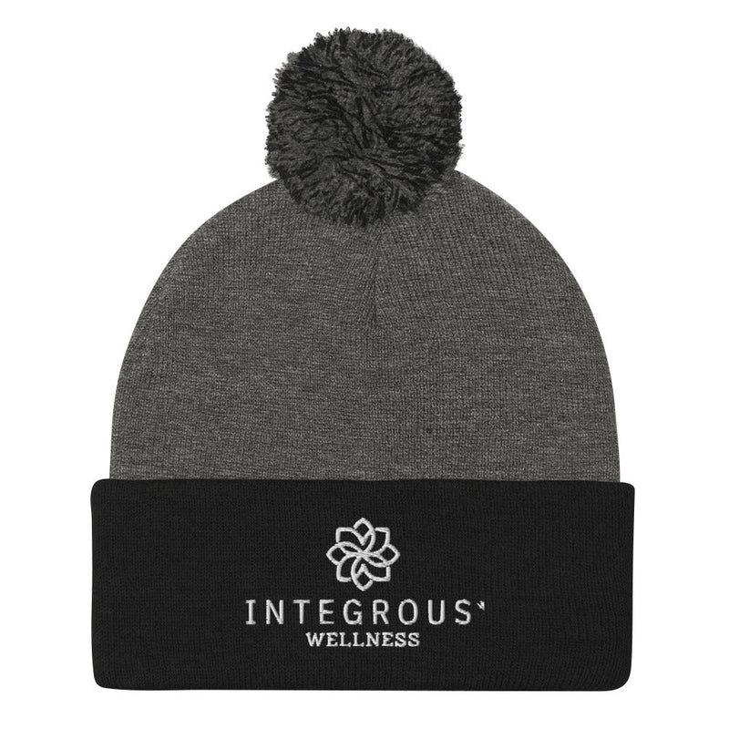 Integrous Wellness Pom-Pom Beanie