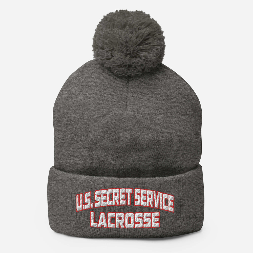Gorro con pompón de la USSS Lacrosse