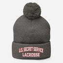 USSS Lacrosse Pom-Pom Beanie