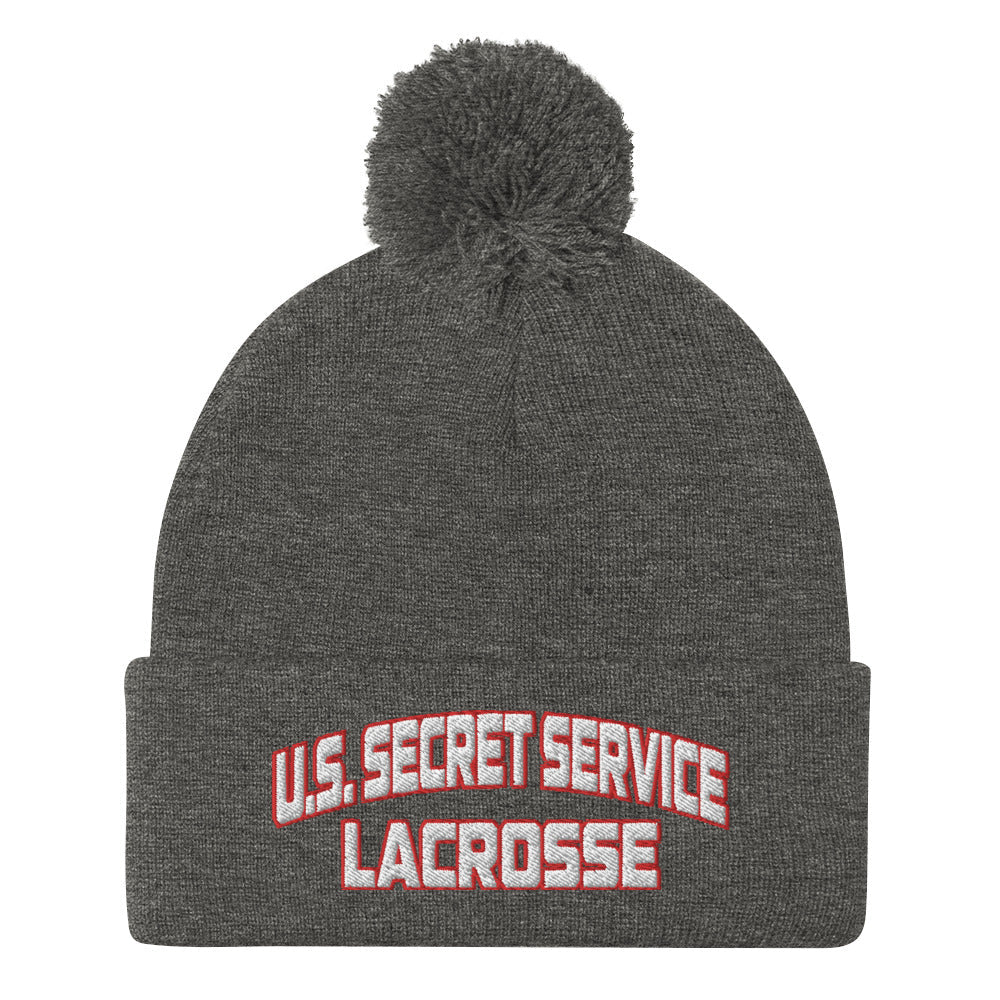 Gorro con pompón de la USSS Lacrosse