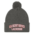 USSS Lacrosse Pom-Pom Beanie