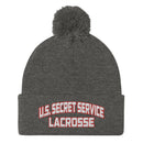 USSS Lacrosse Pom-Pom Beanie