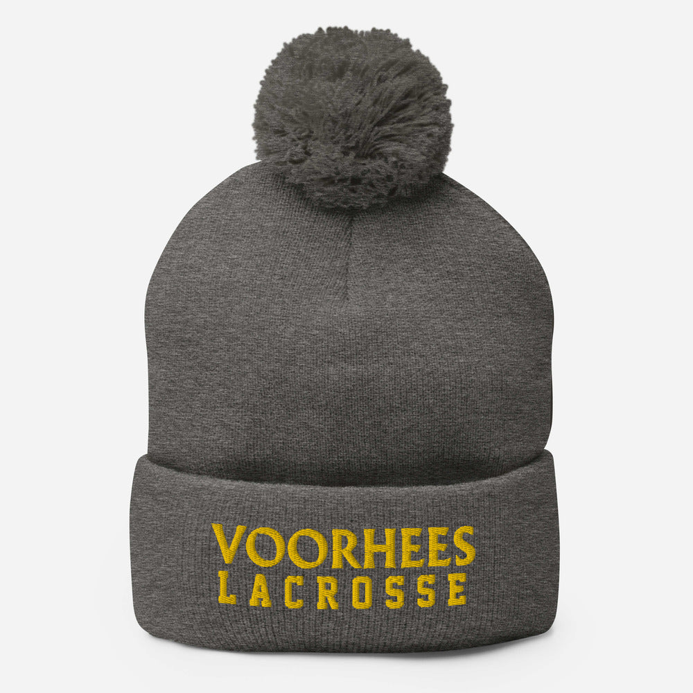 VHS Pom-Pom Beanie