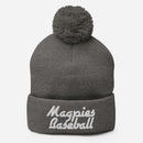 Magpies Pom-Pom Beanie
