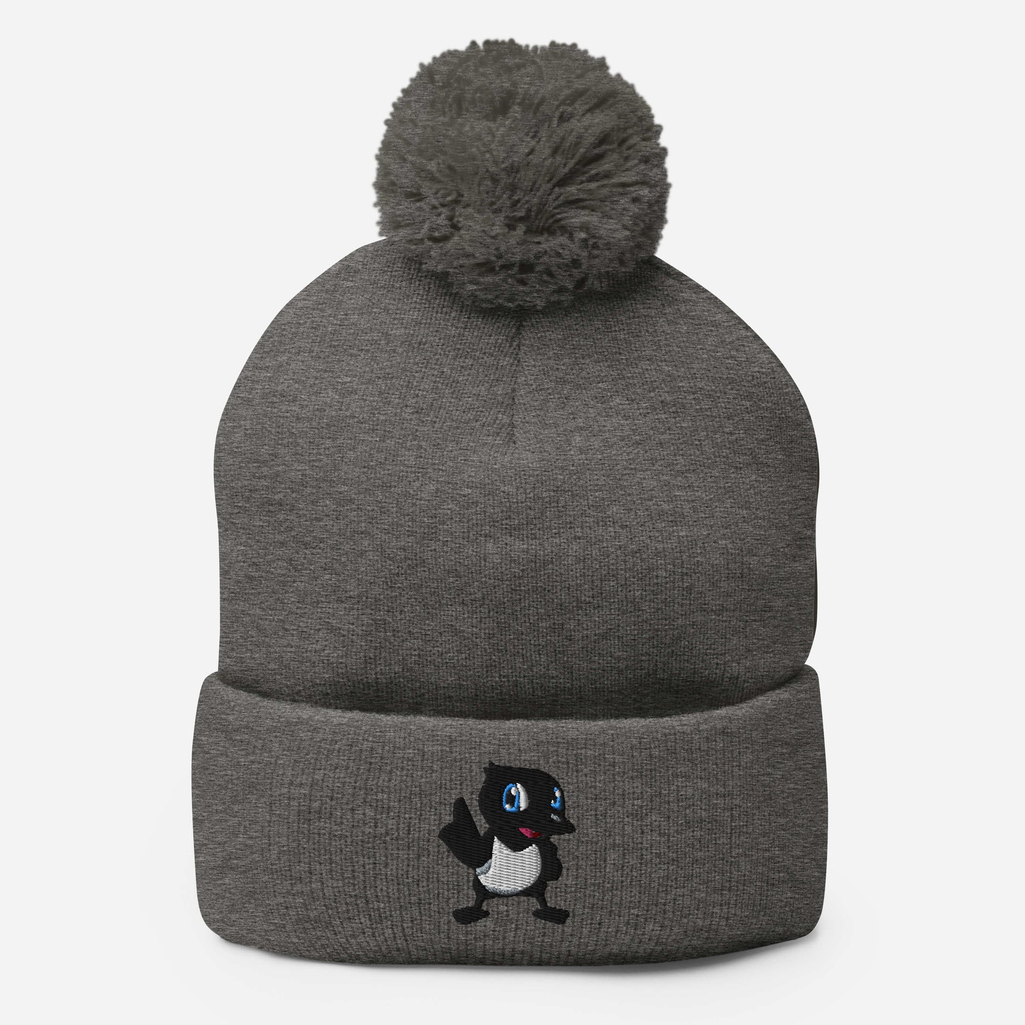Magpies Pom-Pom Beanie v2
