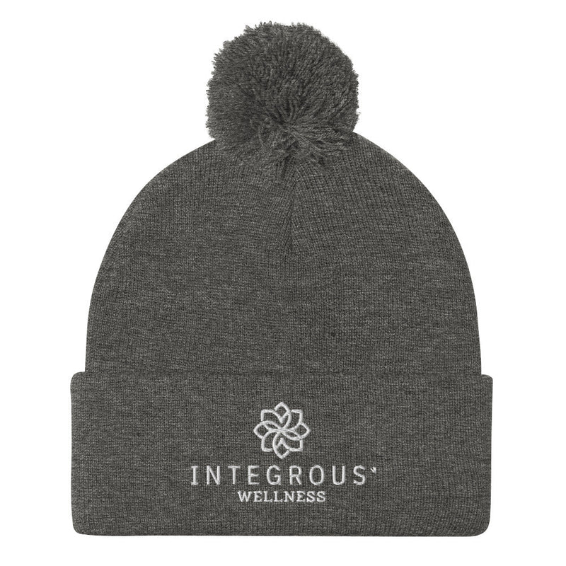 Integrous Wellness Pom-Pom Beanie