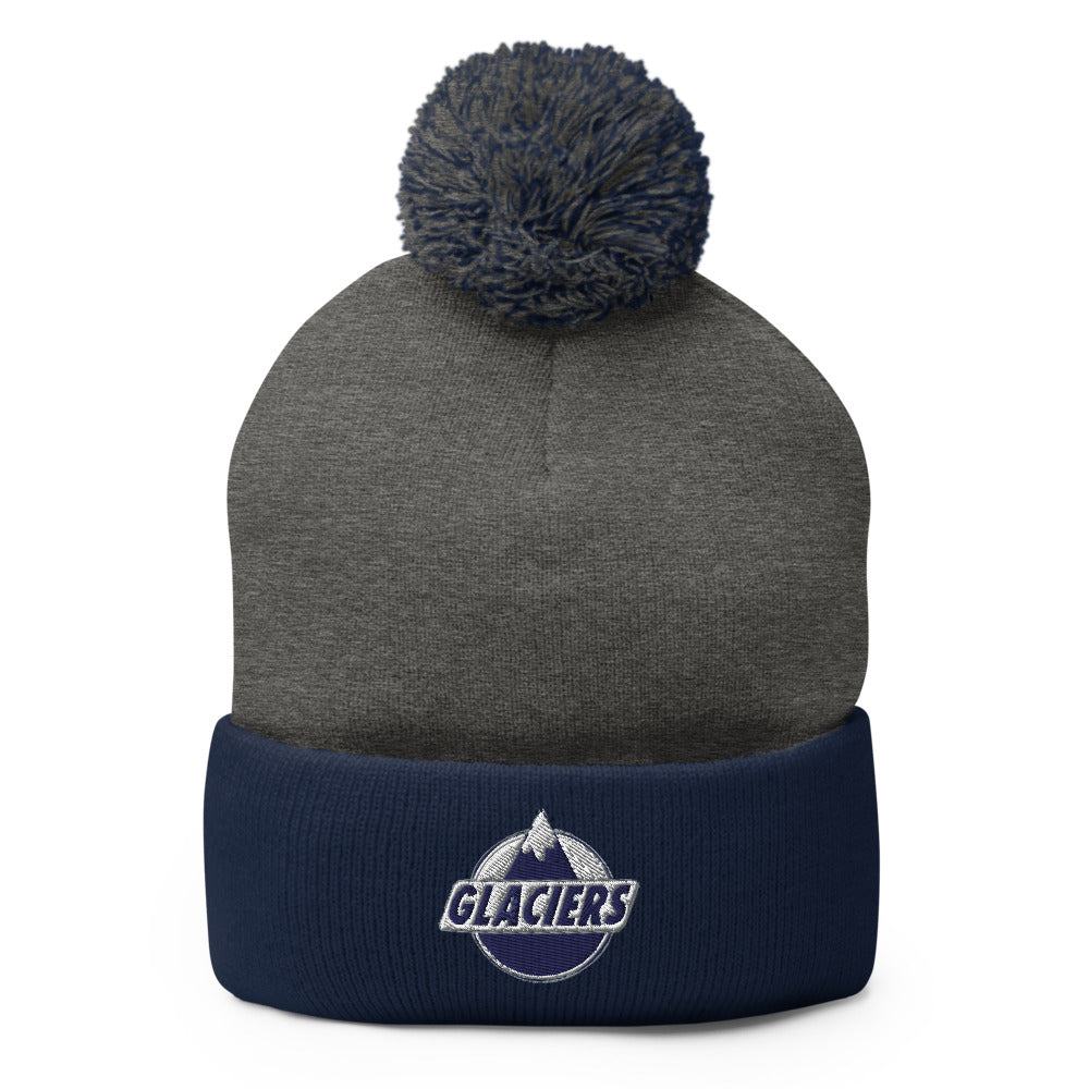 Glaciers Pom-Pom Beanie