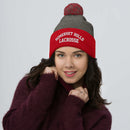 Gorro con pompón del Somerset Hills Lacrosse Club