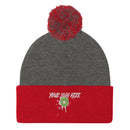 AllUSports Influencer Demo Pom-Pom Beanie